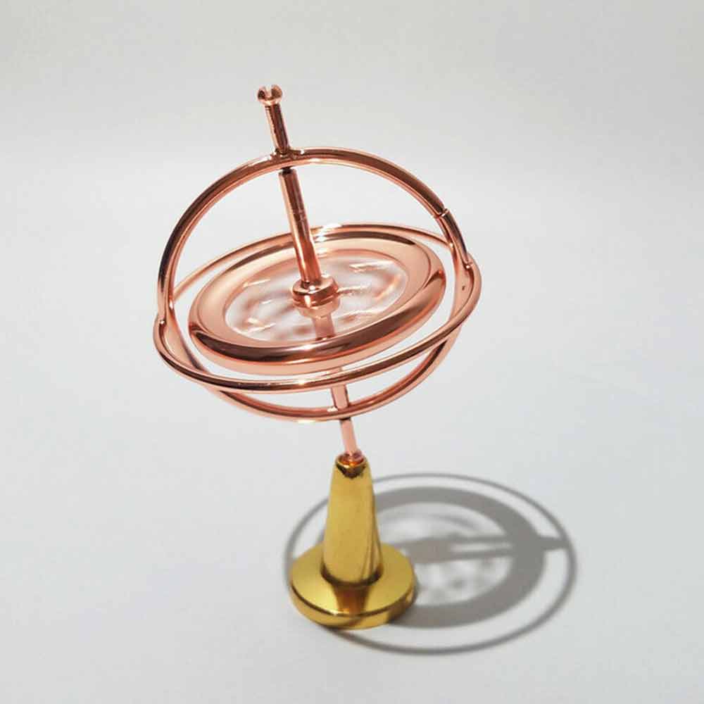 Metal Gyroscope Educational Gyro Relief Pressure Relieve Gift Traditional Stress