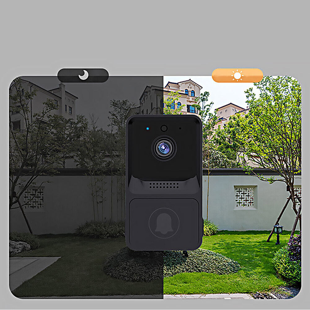 Wireless Doorbell Visible Door Bell WiFi Smart Intercom Ring Security