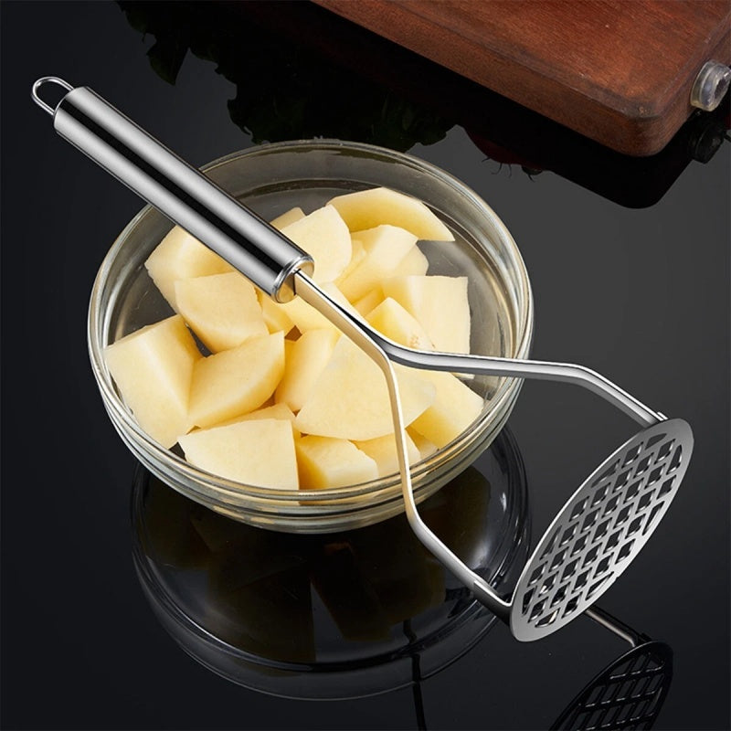 Potato Masher Stainless Steel Press Professional Vegetable Crusher ThickDurable