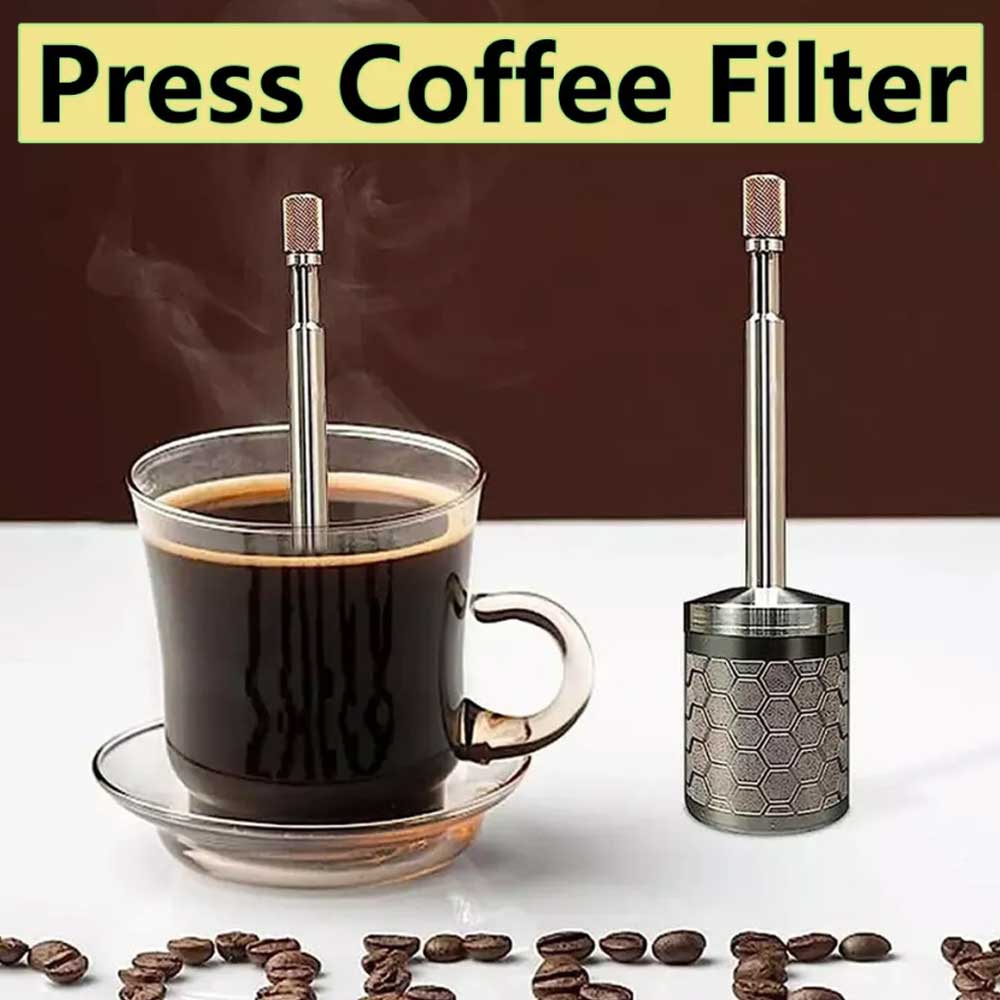Portable Travel Coffee Brewer Final press Reusable Coffee Filter Coffee Maker