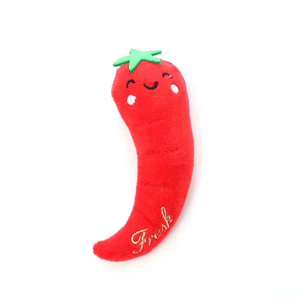 5-Piece Teeth Grinding Catnip Toys – Funny Interactive Plush Cat Chewing Vocal Toy Set
