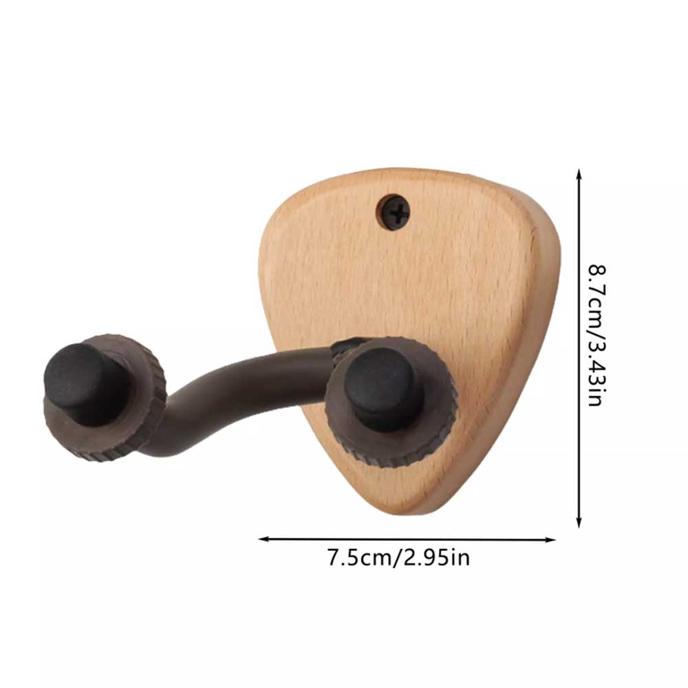 Guitar Hanger Wall Mount Holder Rack Hook Keeper Hanging Bracket Bass Stand