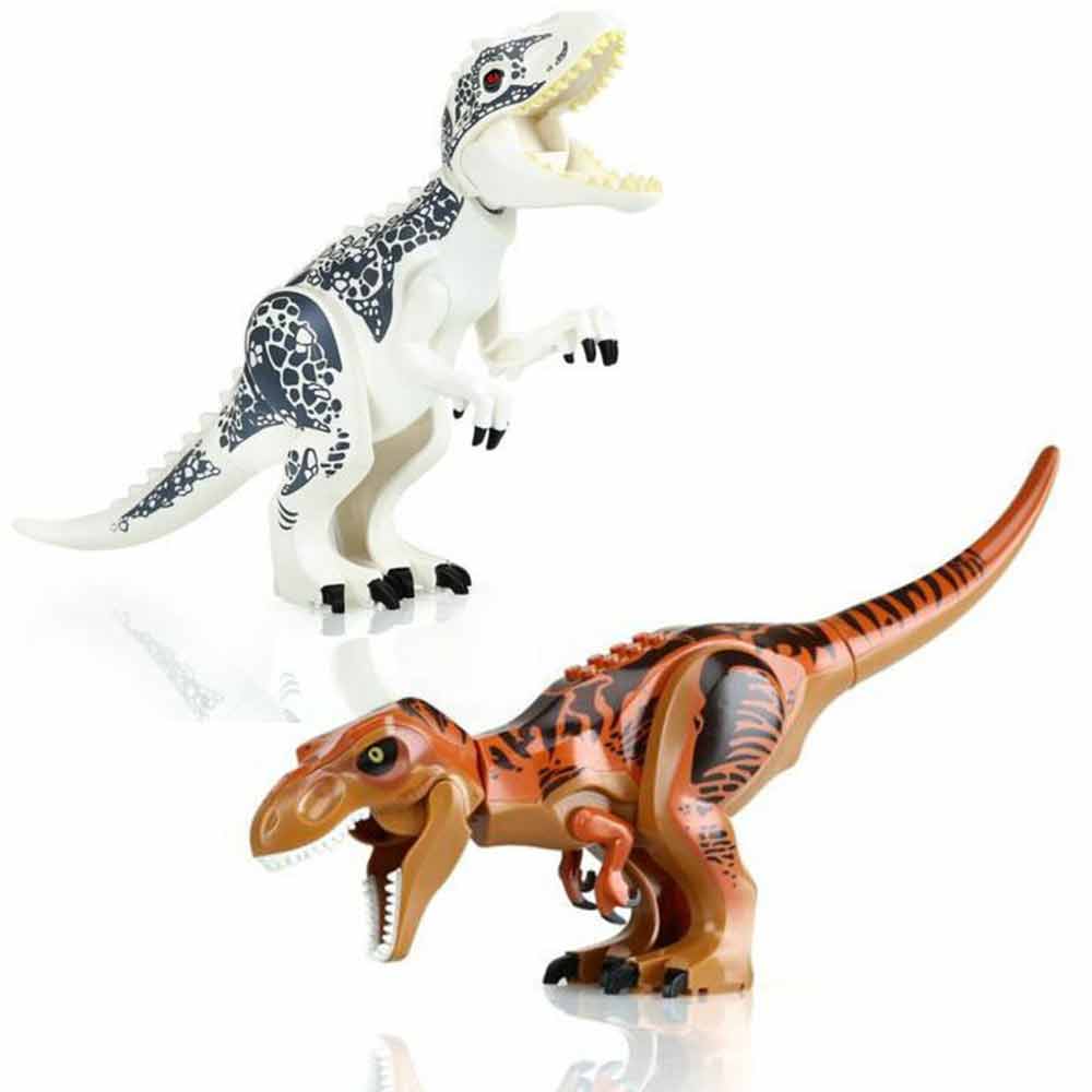 Indominus Rex Dinosaur Building Toy - Full Size XXL Figure Blocks Set for Kids, Creative STEM Gift