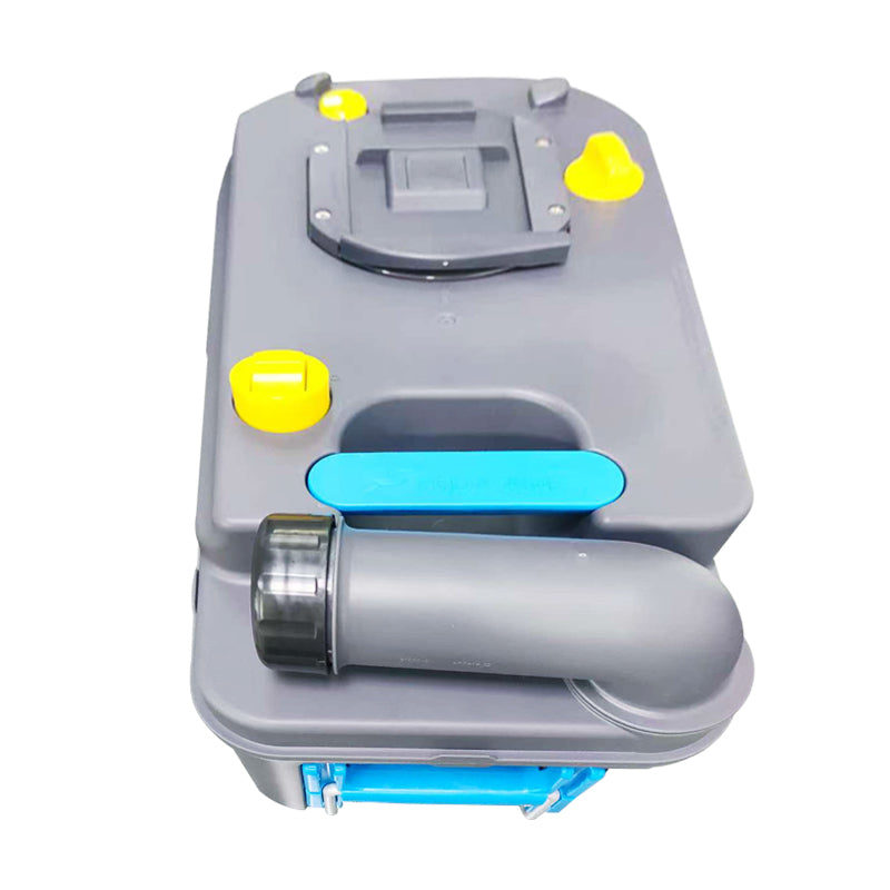 RV Caravan Toilet 3J-W5000 – Compact, Hygienic, Rotating Bowl, 17.2L Tank
