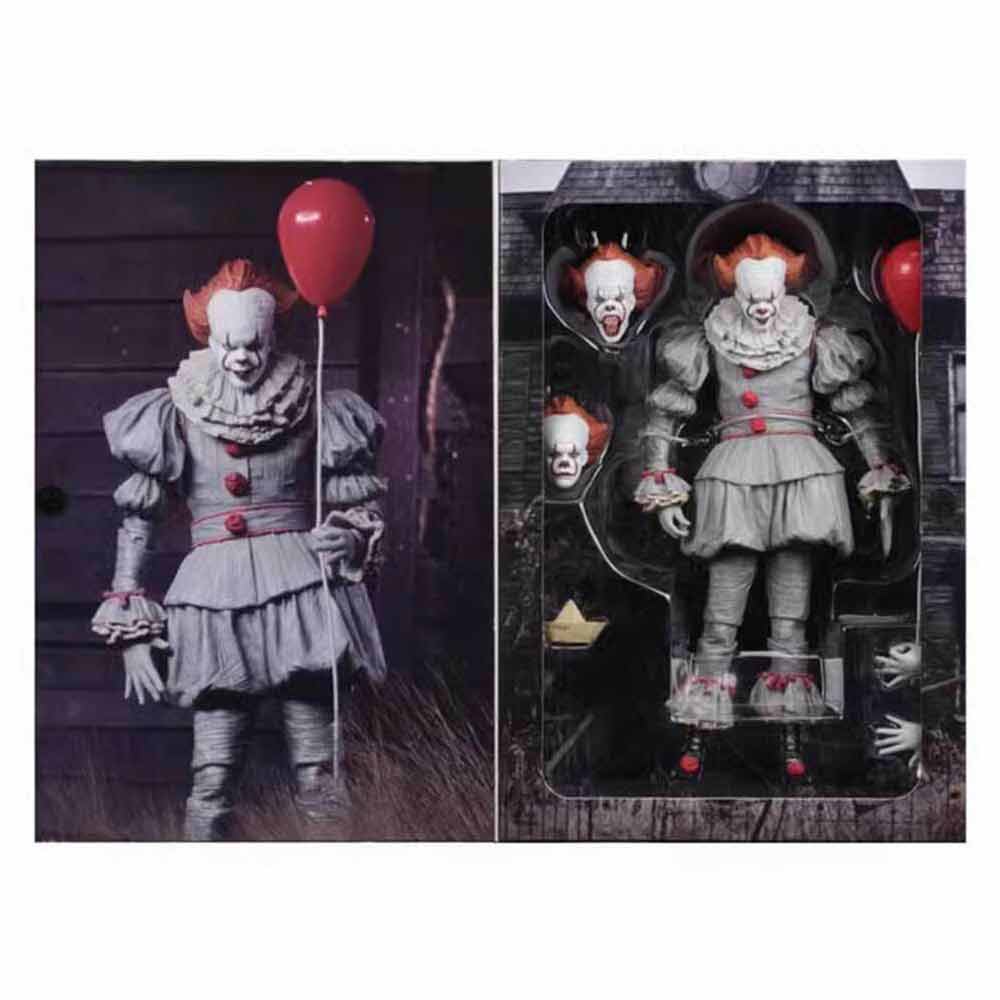 Stephen King It The Clown Pennywise PVC Horror 7" Action Figure Model Toy
