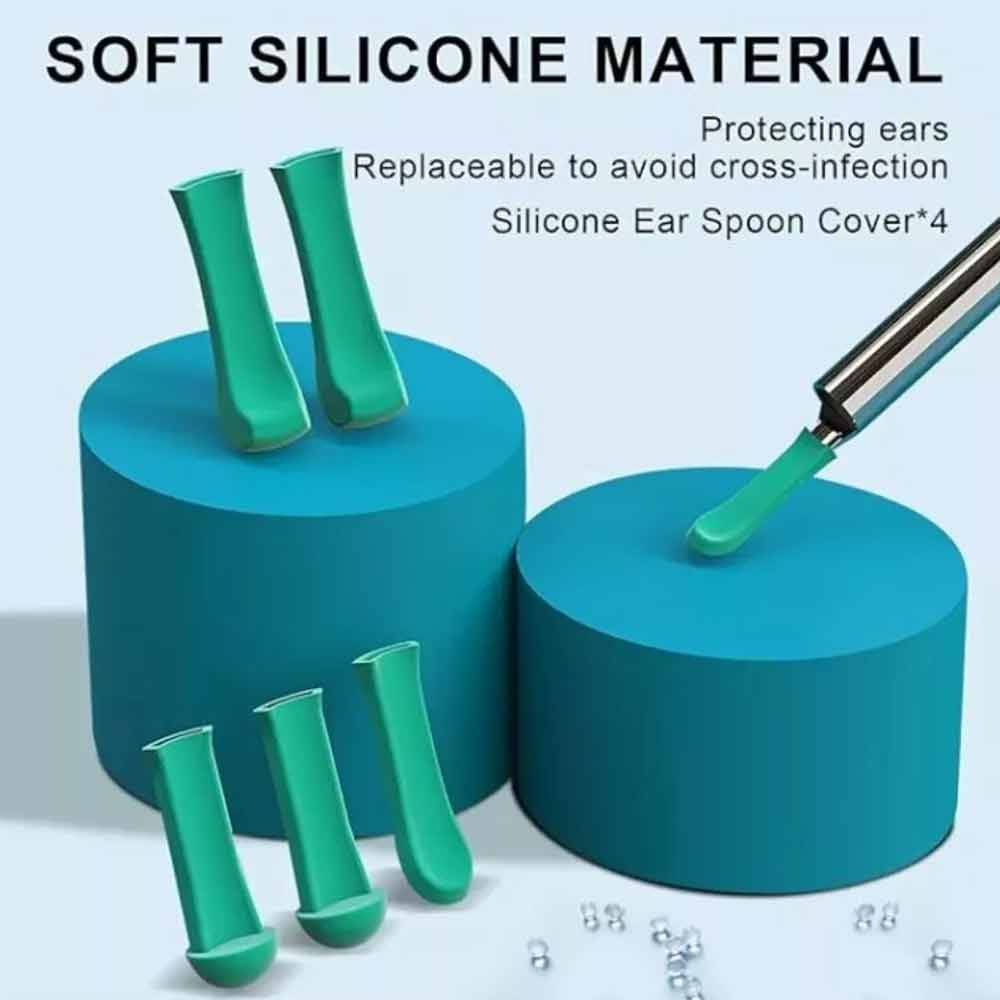 Wireless Ear Wax Remover Camera HD Ear Endoscope Spoon Pick Cleaning Tools Kit