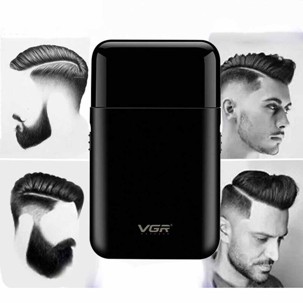 Portable Shaver Mens Small Electric Shaver Beard Trimmer Razor USB Rechargeable