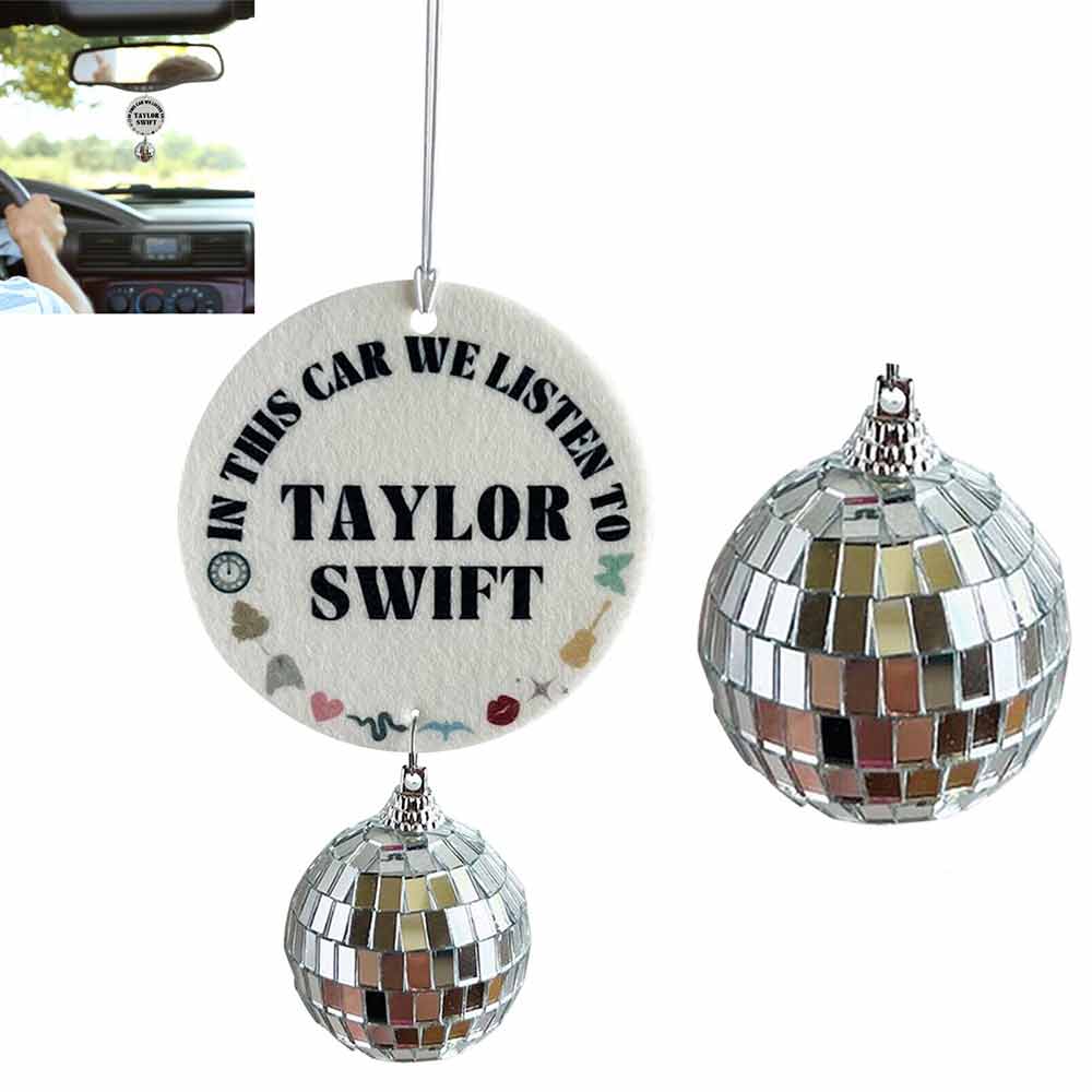 Taylor Swift Ornament Car Decor Aromatherapy Film Wardrobe Deodorizer Pendant