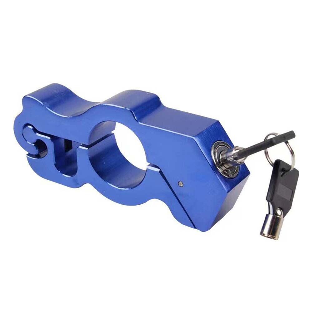 Motorbike Handlebar Throttle Grip Safety Lock Bike  Scooter Anti-Theft Brake