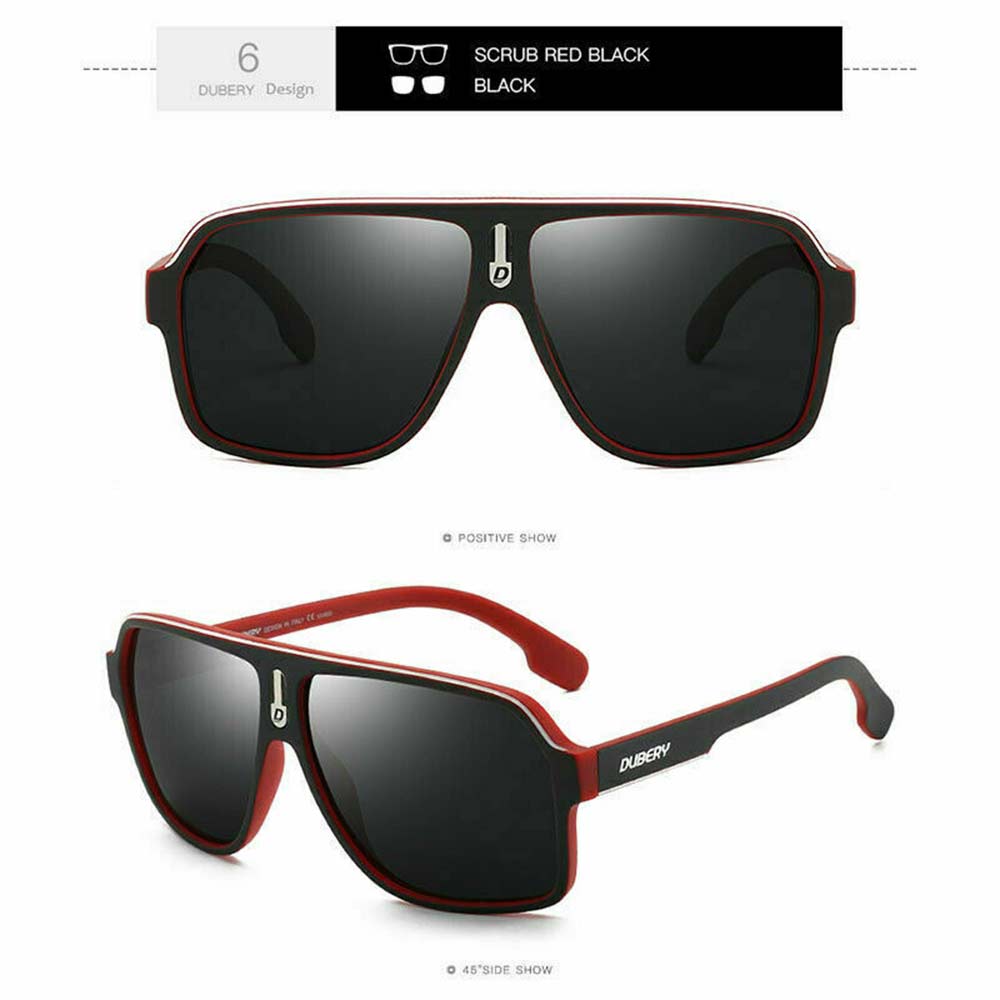 Mens Dubery Sunglasses Polarized UV400 Glasses Driving Fishing Eyewear