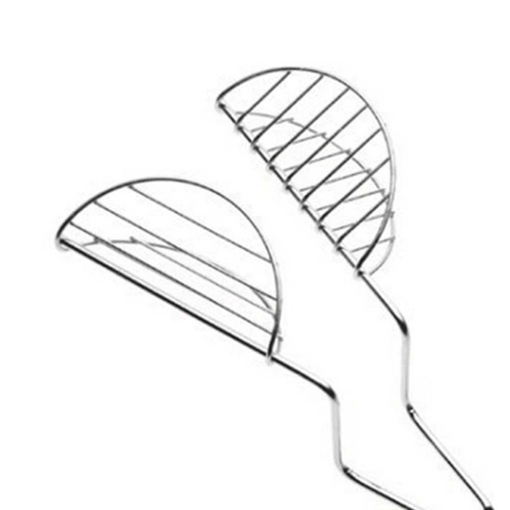 Taco Shell Maker Press Tortilla Fryer Tong Plated Steel Kitchen Rack Food Clip
