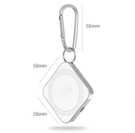 3-in-1 Wireless Charging Pad with MagSafe Portable silver