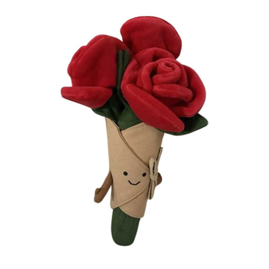 Amuseable Rose Bouquet soft toy Doll 30cm