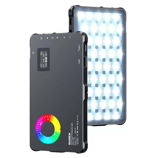 RGB LED Light 2500K-9000K Camera Photography Video Light Handheld Fill Light