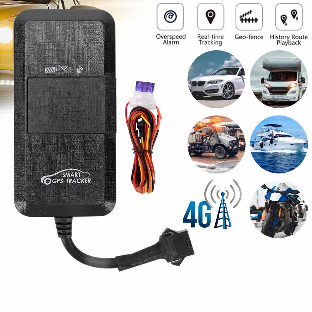GPS Tracker Real-time 4G Car Vehicle Anti Theft Tracking Device Alarm Tracker