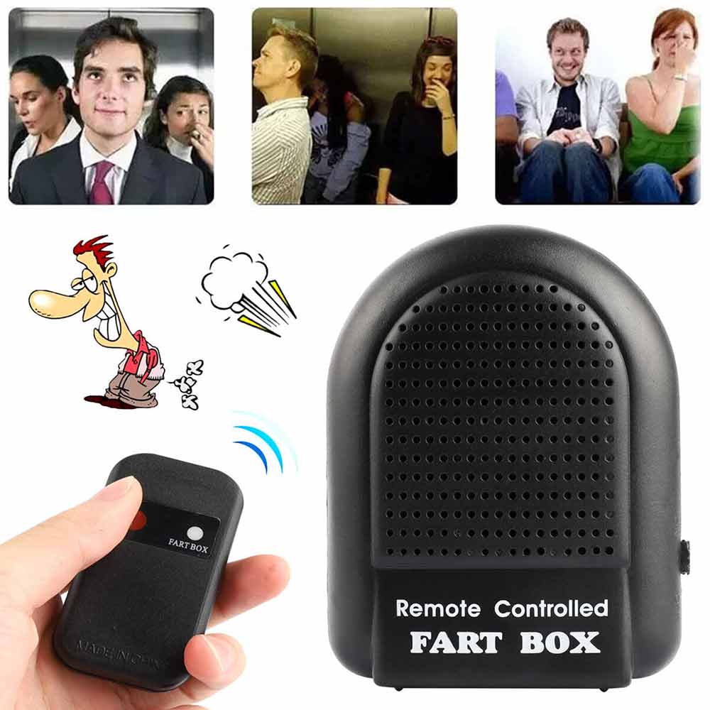 Fart Machine with Remote Control Joke Prank Game Fart Box Sound Fart Box Prank Toy
