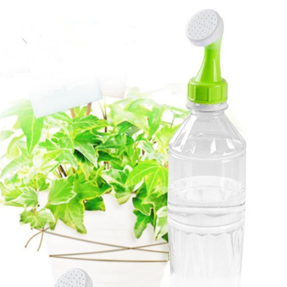 2X Bottle Top Sprinkler - DIY Plastic Watering Can Plant Waterers for Seedling Irrigation
