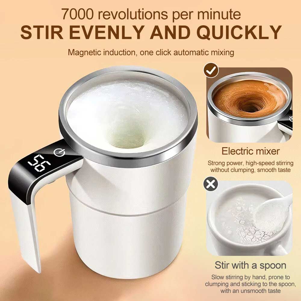 Self Stirring Mug Cup Auto Mixing Stir Coffee Milk Tea Beer Automatic Electric