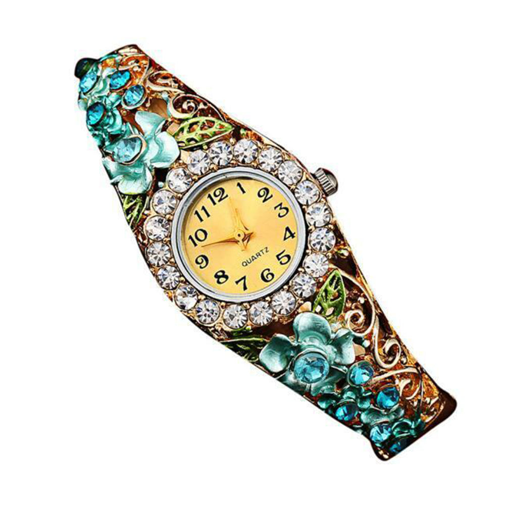 Women's Fashion Luxury Rhinestone Bracelet Watch Ladies Analog Wrist Watches