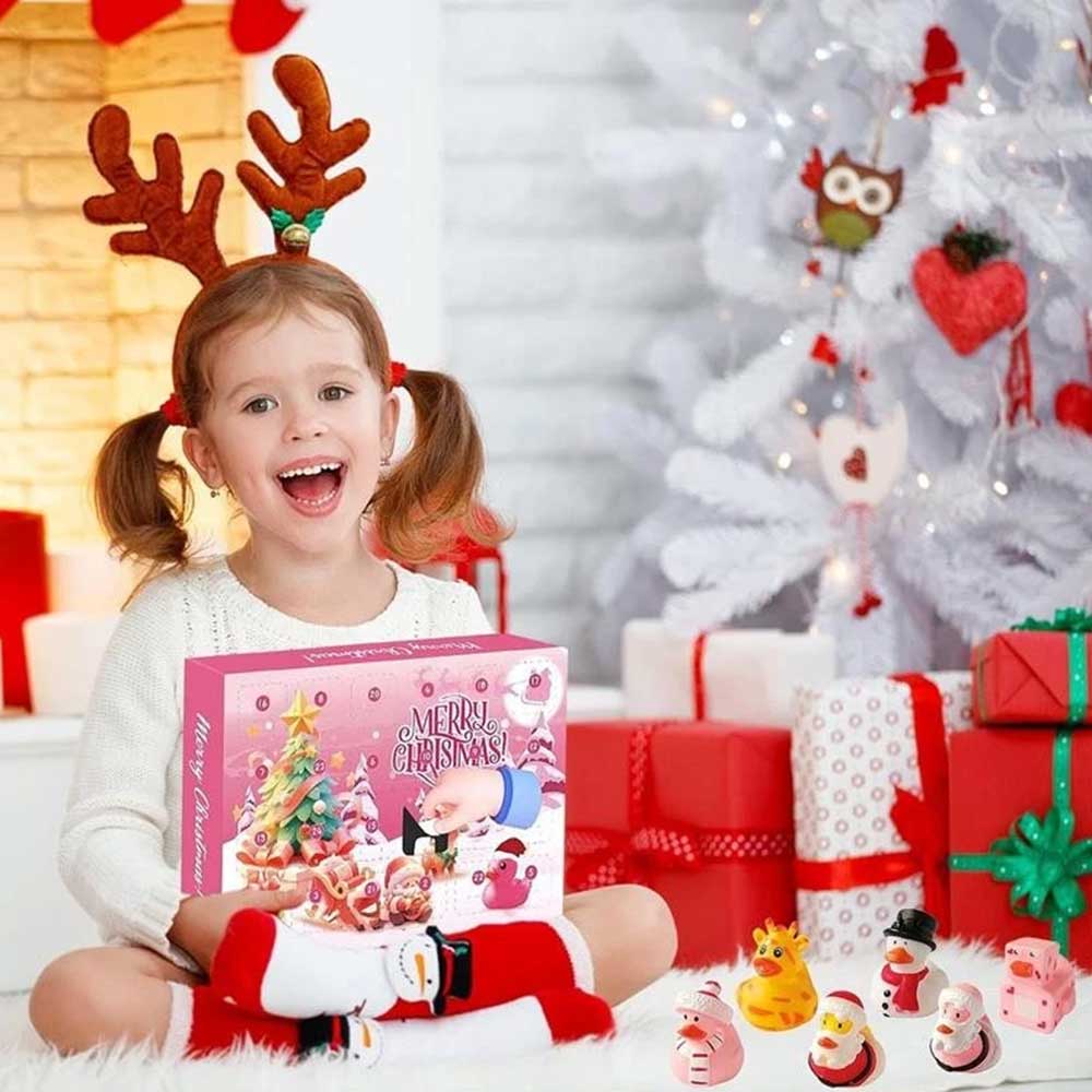 Pink Duck 2025 Christmas Advent Calendar - 24-Day Surprise Countdown to Christmas