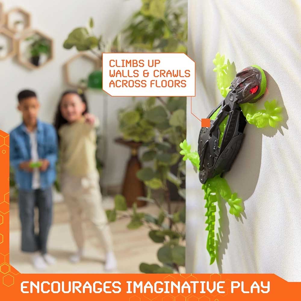 Wall Climbing Gecko Robot - Rechargeable Remote Control Toy for Ages 4+