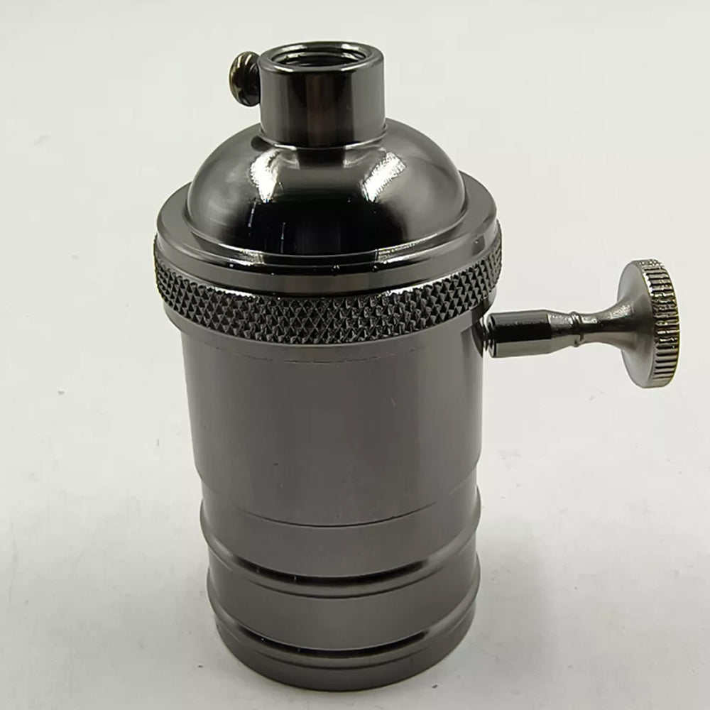 E27 Vintage Retro Edison Screw Bulb Socket Lamp Holder Light Base With Switch