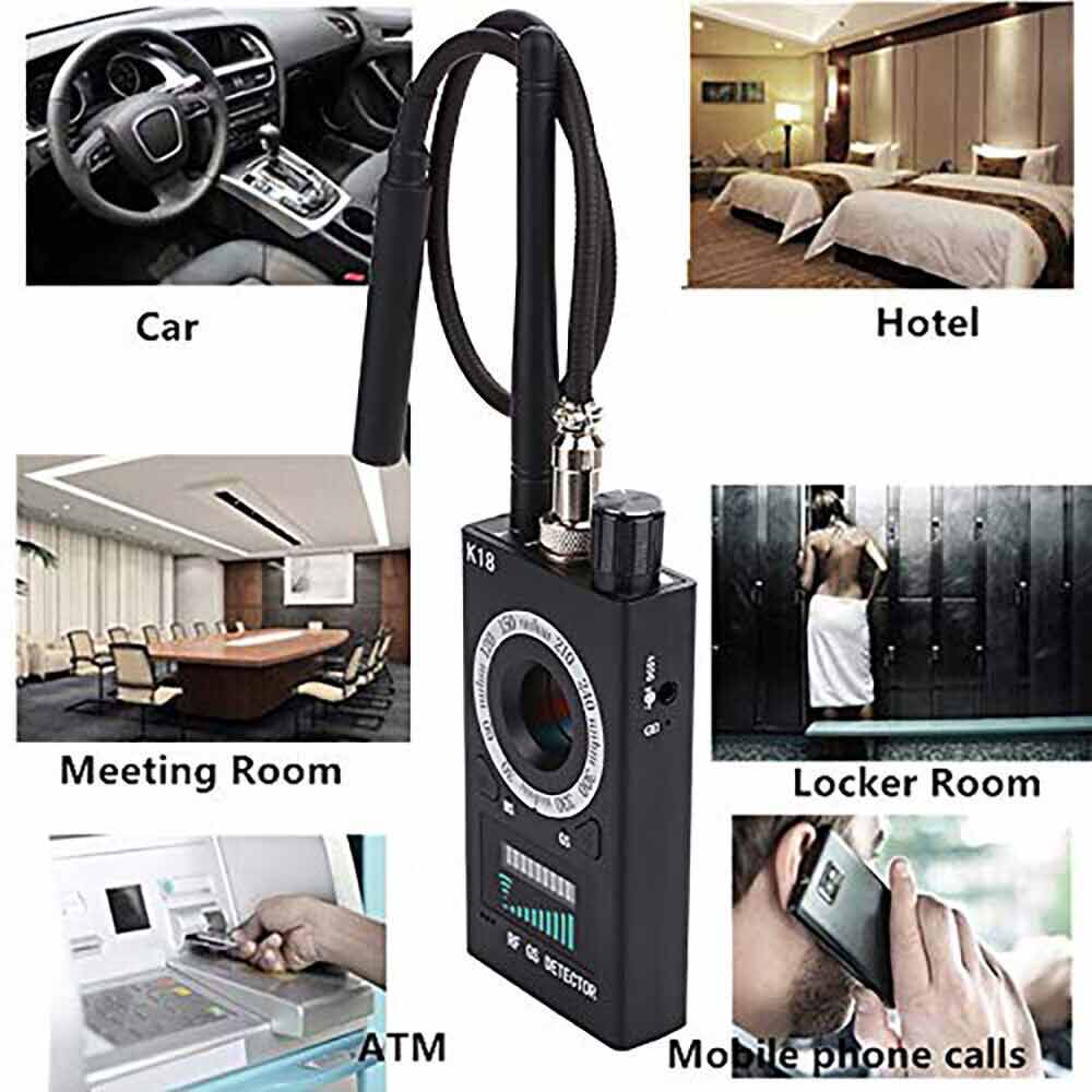 Security Bug GPS Detector RF Signal Camera GSM Audio Finder Scan Monitor Device