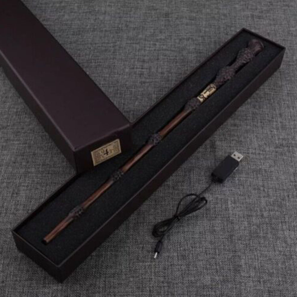 Harry Potter Same Style Flame Magic Wand Toy Real Fireball CosPlay Halloween