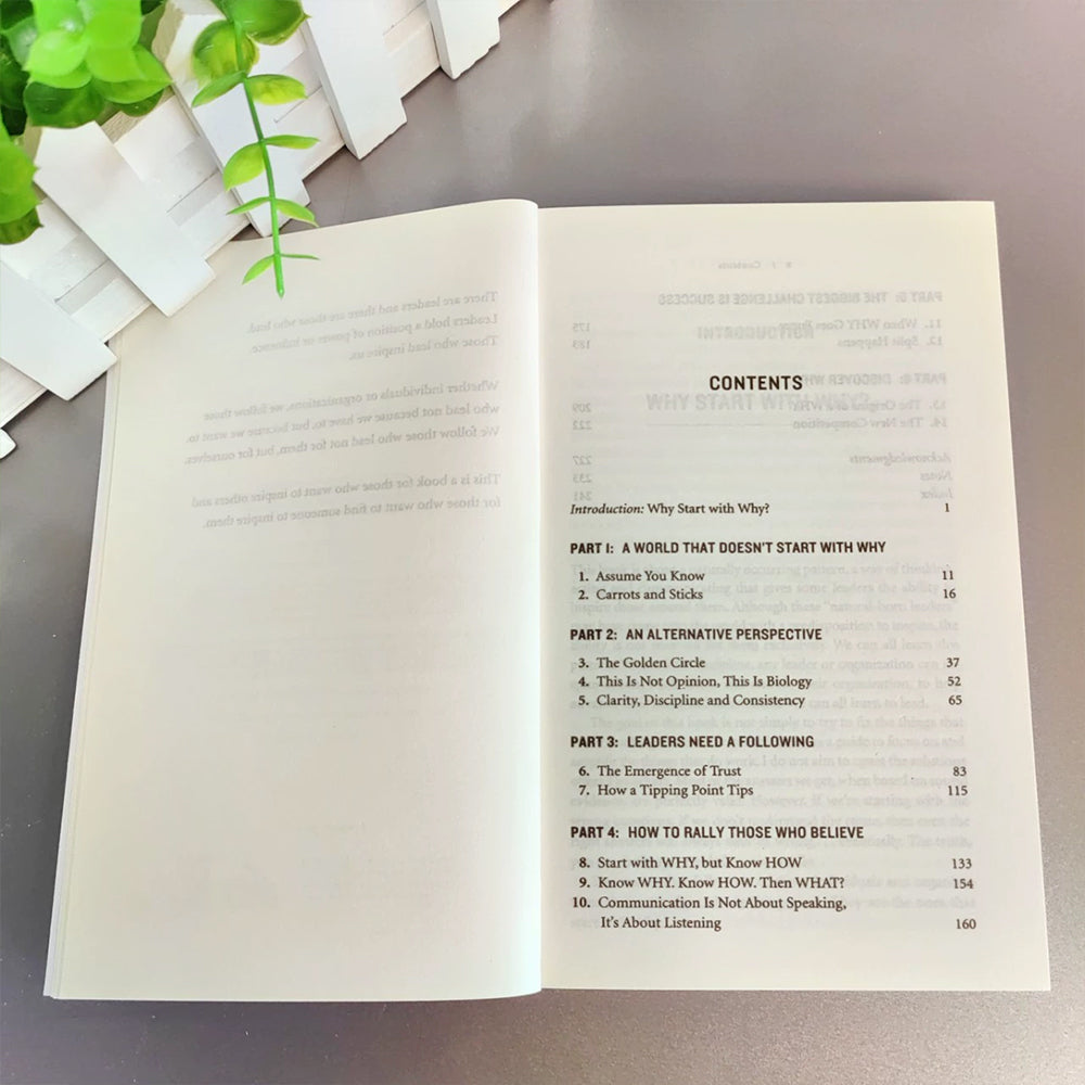 Start With Why – Leadership Guide, How to Inspire Action & Influence