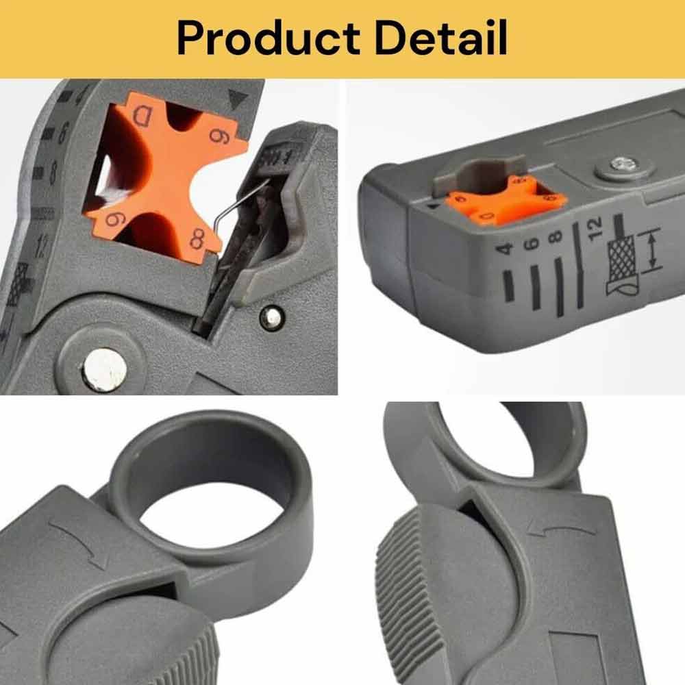 Automatic Wire Cutter Stripper Pliers Electrical Cable Crimper Terminal Tool