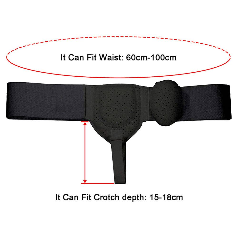 Mens Hernia Support Belt Sports Inguinal Groin Hernia Pain Relief Truss Brace