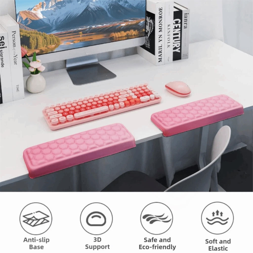 Ergonomic Keyboard Wrist Rest – Soft Cushion Elbow Support, 30x10.5cm