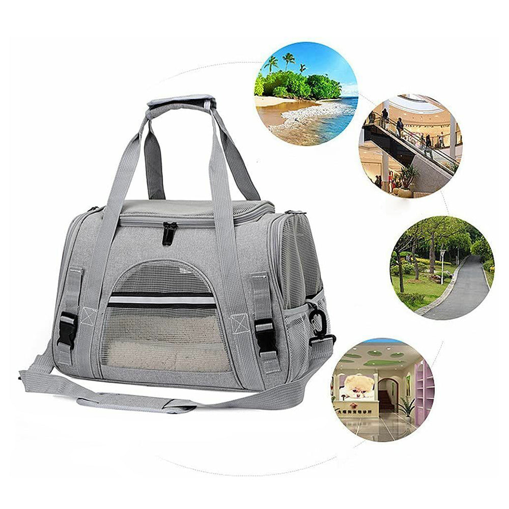High Quality Pet Dog Cat Puppy Portable Foldable Carrier Shoulder Travel Bag