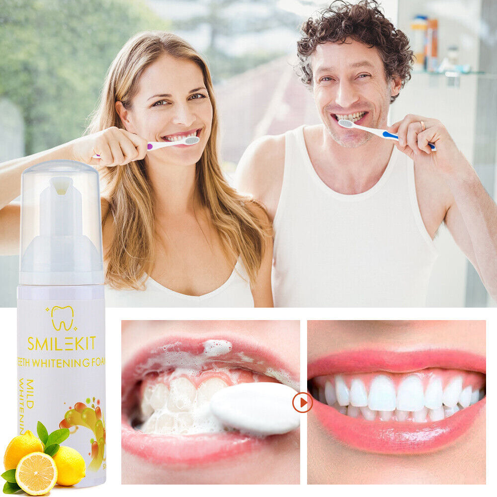 6in1 Electric Toothbrush Ultrasonic Tooth Cleaner Teeth Stains Plaque Remover