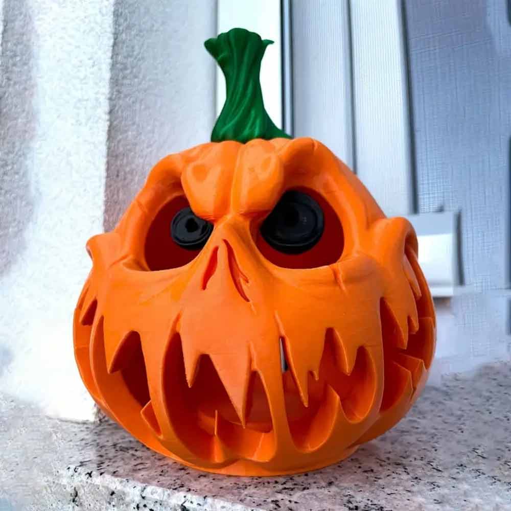 LED Halloween Pumpkin – Decorative Lantern Prop for Party & Home