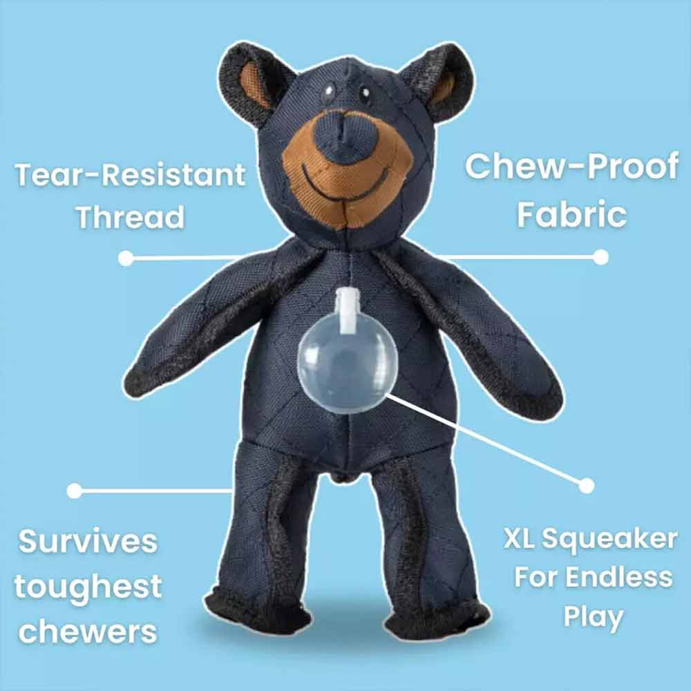 2025 Unbreaka Bear Mighty Bear Pet Toy Indestructible Tough Dog Squeaky Toys