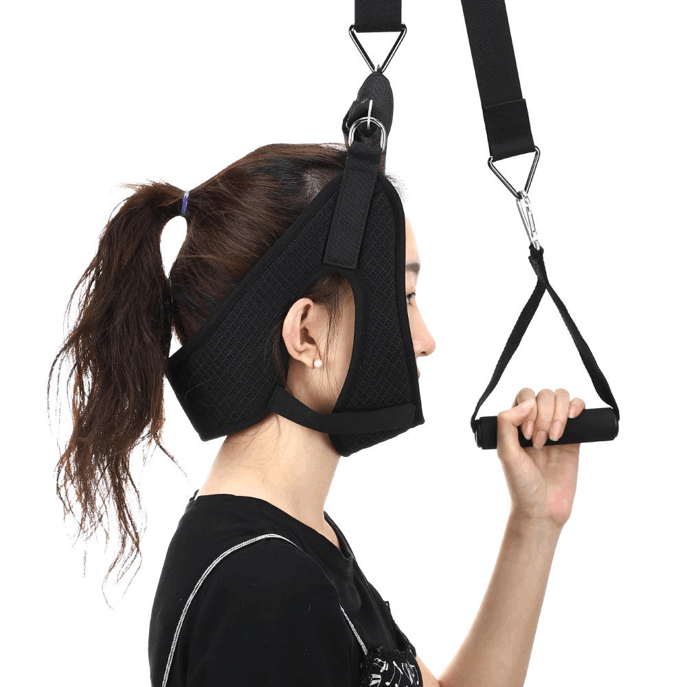 Pain Relief Neck Traction-Device Head Hammock Cervical Massager Comfortable New