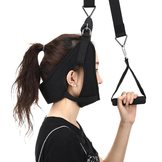 Pain Relief Neck Traction-Device Head Hammock Cervical Massager Comfortable New