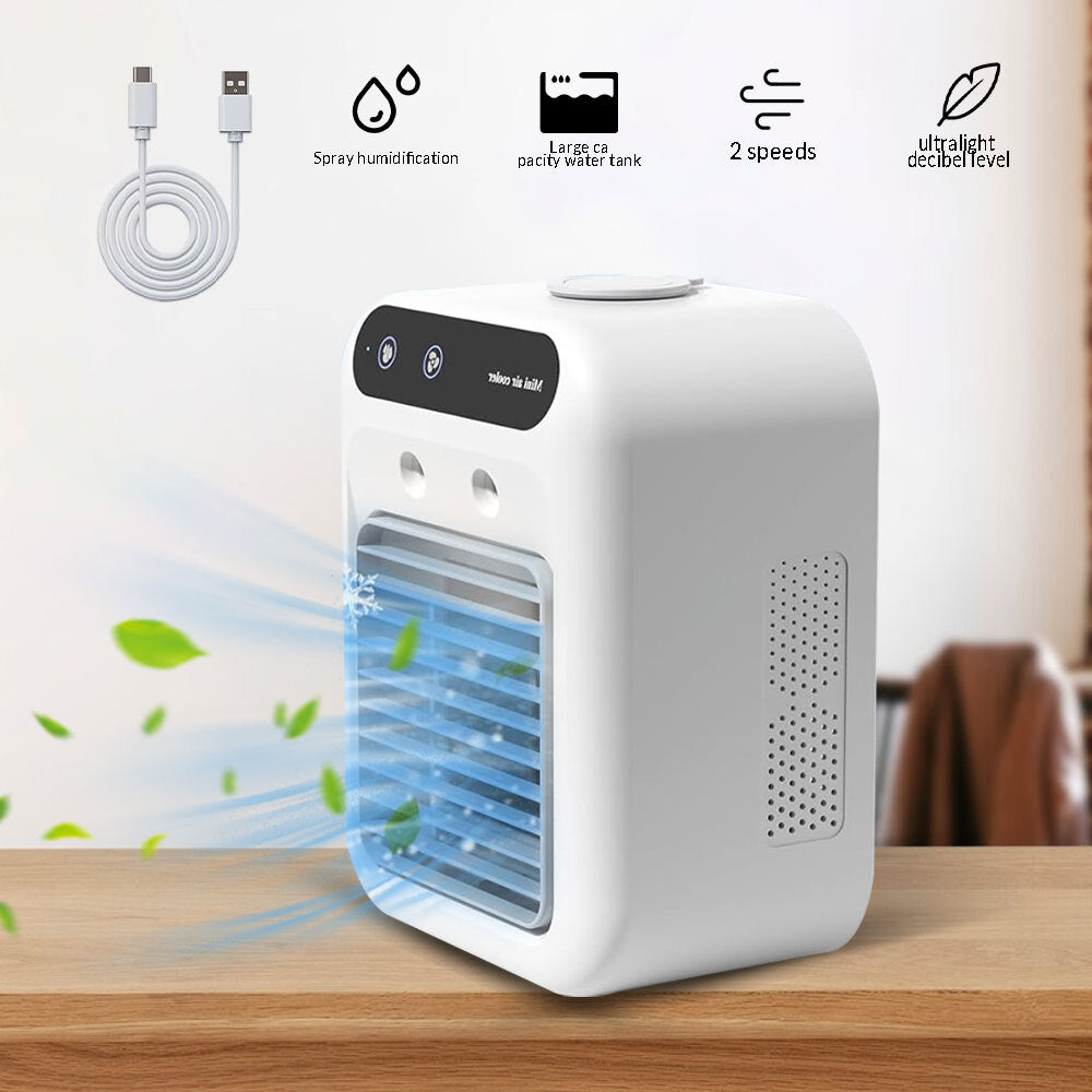 Portable Air Conditioners Personal Cooling Fan Cool Mist Fan for Bedroom Camping