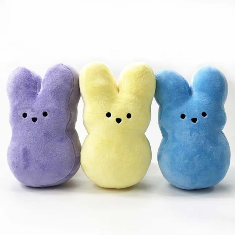 6PCS SET Peeps Rabbit Easter Dolls Give Girlfriend Cute Toys
