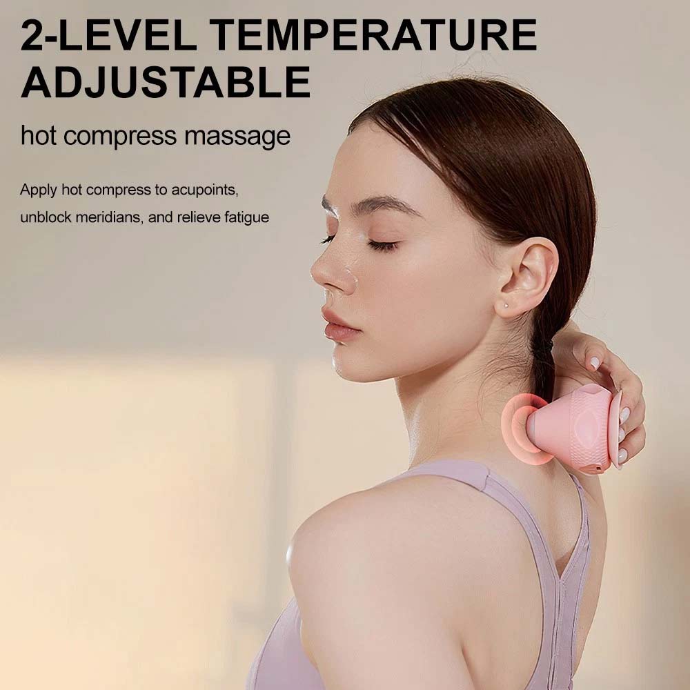 Electric Fascia Training Massage Ball - Vibrating Deep Tissue & Heat Massager