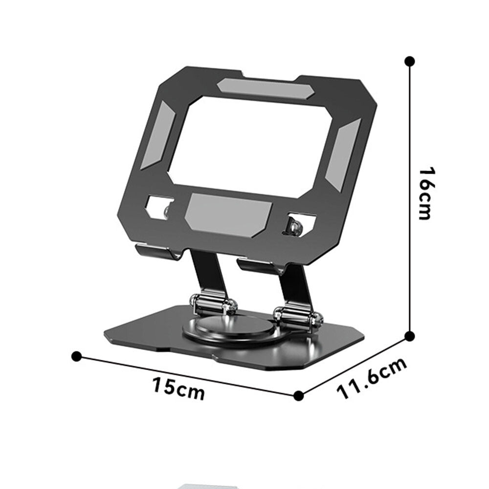 Portable Metal Desktop Swivel Tablet Stand Holder Laptop Riser for iPad/Pro/Air