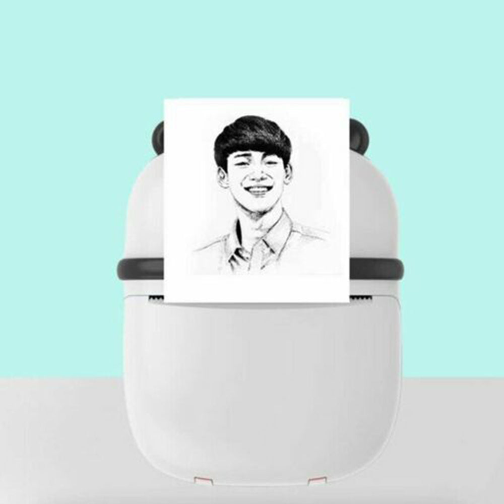 Mini Pocket Thermal Printer Bluetooth Mobile Phone Label Photos Printing