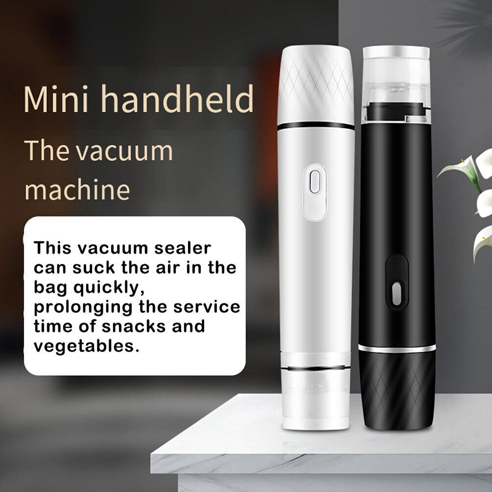 Mini Vacuum Wet and dry Sealer Machine Handheld Kitchen Fresh Food Seal Bags