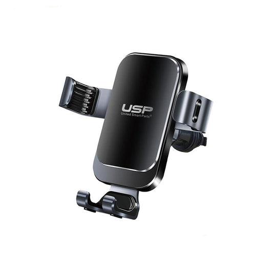 USP 2 in 1 Gravity-Activated Car Phone Holder （Air Vent Hook  & Dash Mount）