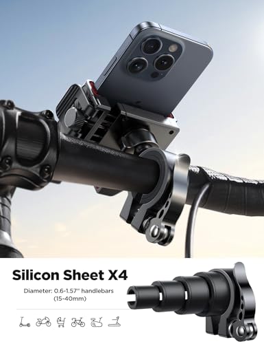 JOYROOM Bike Phone Mount - Handlebar Holder for iPhone Samsung 4.7–7 Inch