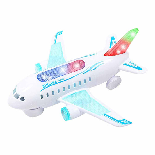 Simulation Plane Toy Models Kids Airplane Model Toy with Music Sounds Kids Gift