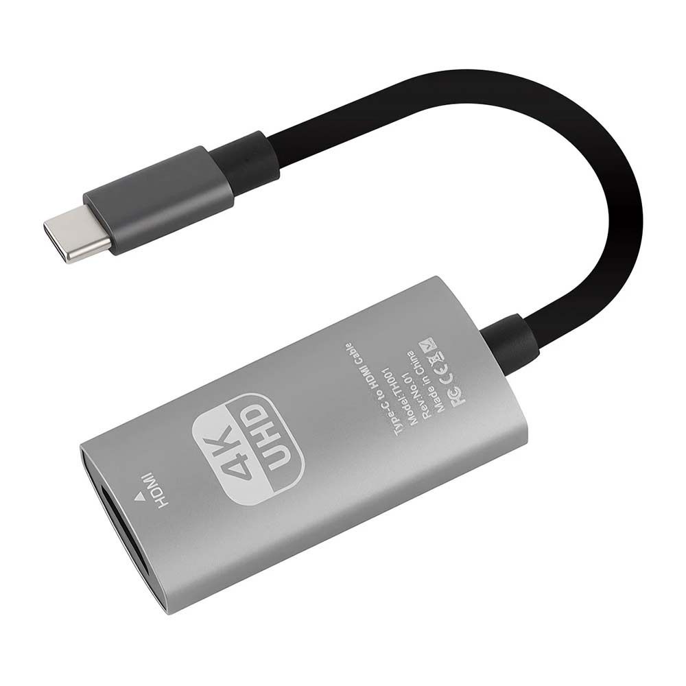 USB 3.1 Type C to HDMI Adapter Cable - 4K 60Hz for Laptop, Tablet, TV