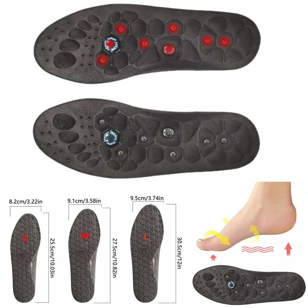 Acupressure Insoles,Magnetic Acupressure Insoles for Women /Men