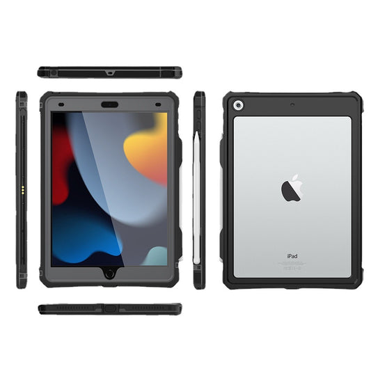 Military Grade Rugged waterproof Shockproof  Case for iPad 7/8/9 10.2 inch